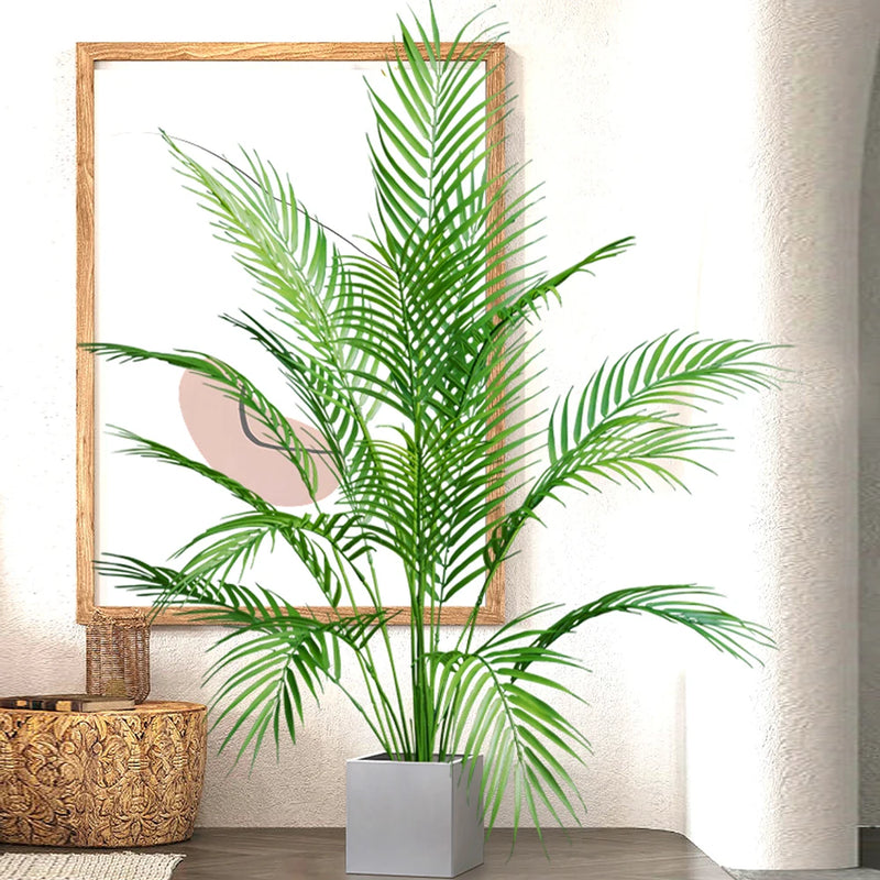 Planta artificial de palma tropical | 50-88 cm | hojas verdes realistas sin maceta para decoración de hogar, oficina y jardínPlantas artificialesHome & Garden > Decor > Artificial Flora > Artificial Non-Flowering Plants