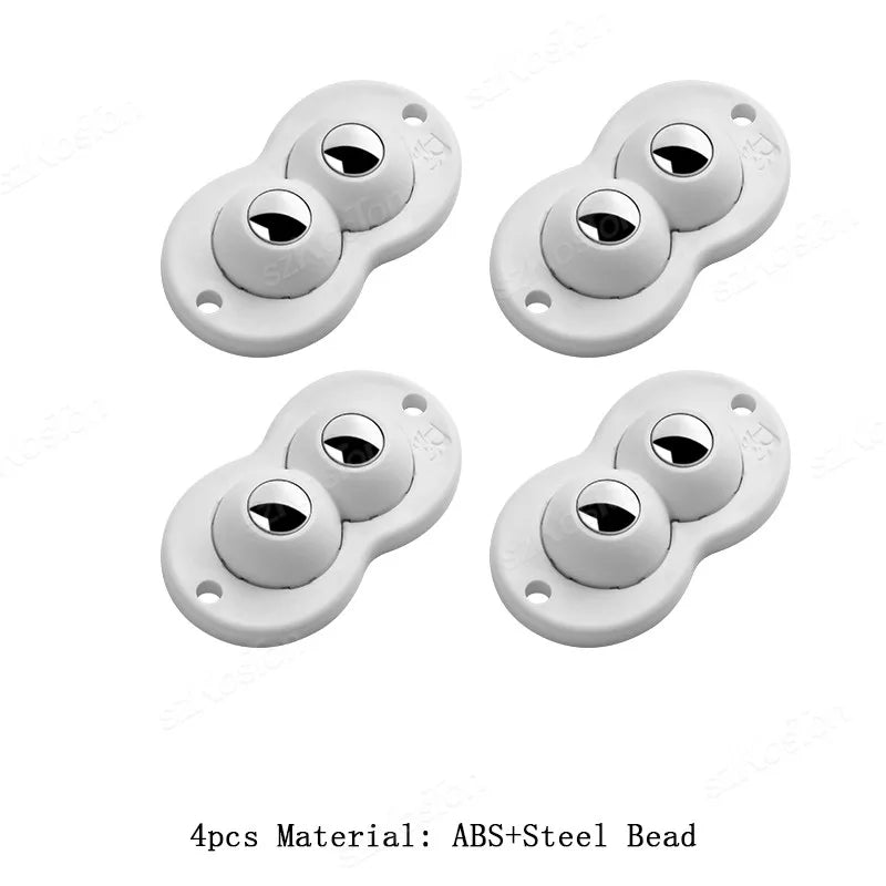 Mini ruedas adhesivas 360°, pack 4/8/16, para muebles y cajasRuedasHardware > Hardware Accessories > Casters