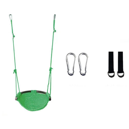 Columpio de tela tejida para niños de interior y exteriorActividadesToys & Games > Outdoor Play Equipment > Play Swings