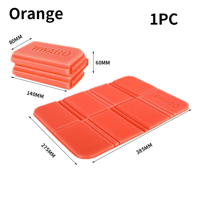 Almohadilla de asiento plegable e impermeable para el aire libreAsientos plegables