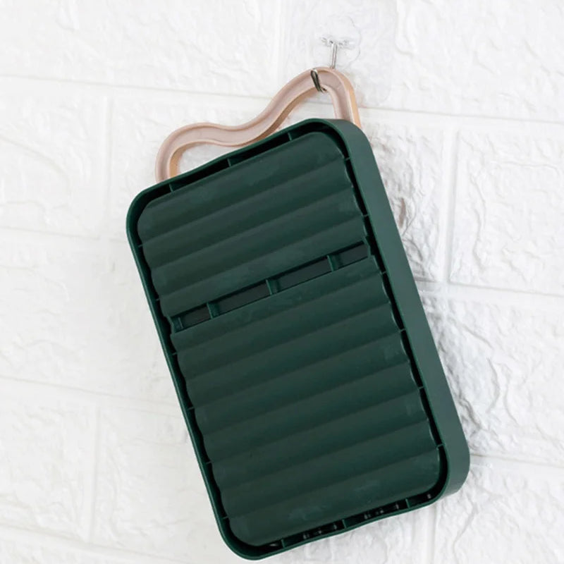 Soporte plegable multifuncional para accesorios de cocinaSoportes utensilios de cocina