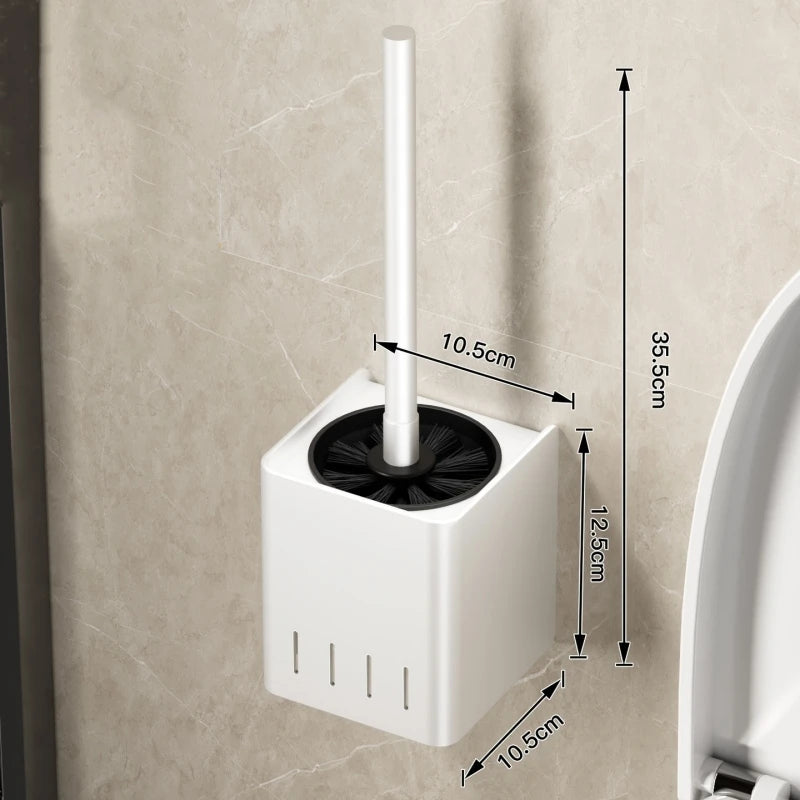 Escobilla para inodoro con montaje en la paredEscobillas