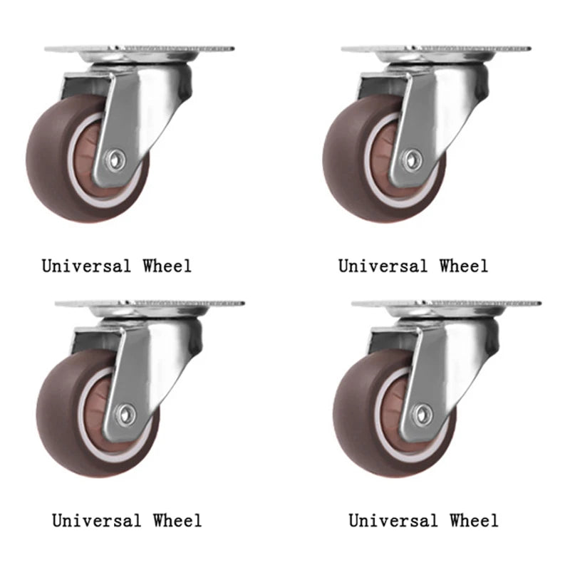 4 ruedas giratorias universales para muebles con freno de seguridadRuedasHardware > Hardware Accessories > Casters