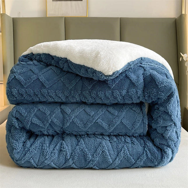 High-end thick warm blankets