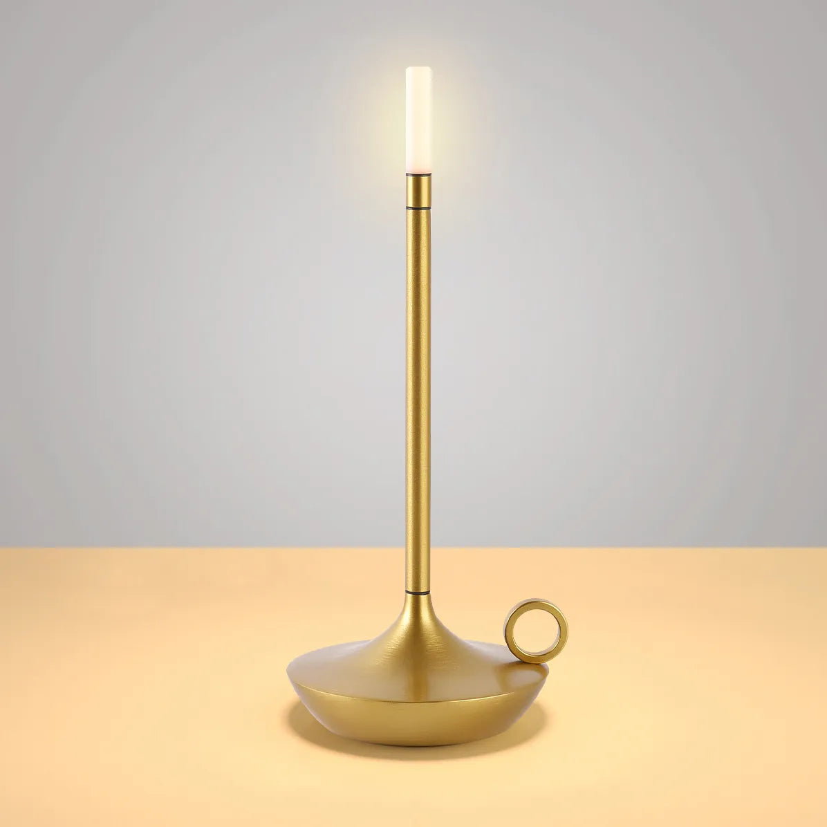 Lámpara de mesa candelabro LED recargable por USB