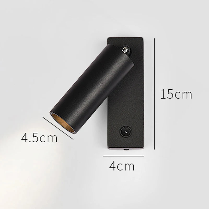 Luz LED de pared para interiores con rotaciónLámparas de paredHome & Garden > Lighting > Lighting Fixtures > Wall Light Fixtures