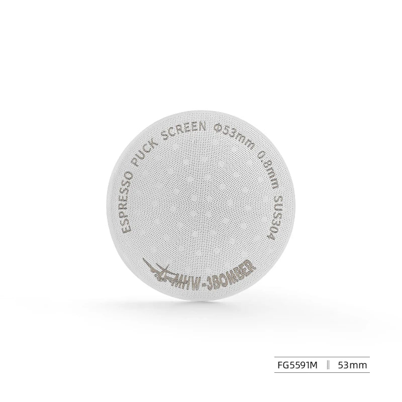 Filtro metálico espresso reutilizable 51/53/58,5 mm, grosor 0,8 mmFiltrosHome & Garden > Kitchen & Dining > Kitchen Appliance Accessories > Coffee Maker & Espresso Machine Accessories > Coffee Filters