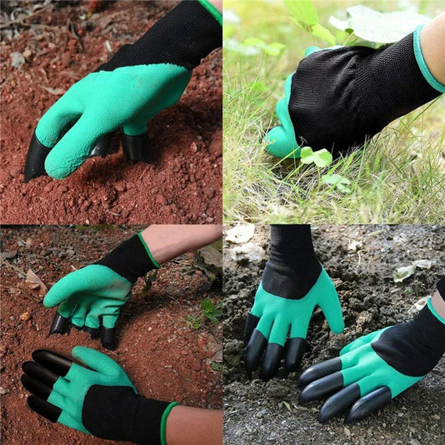 Gants de jardinage à griffes