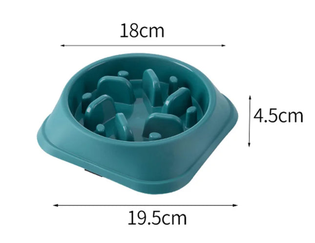 Anti-voracity animal bowl