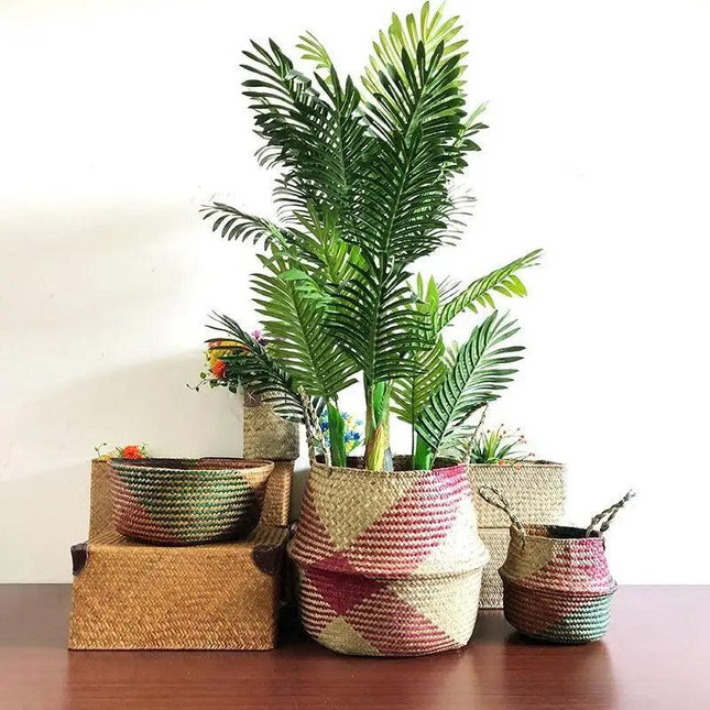 Storage baskets for plants and ornaments