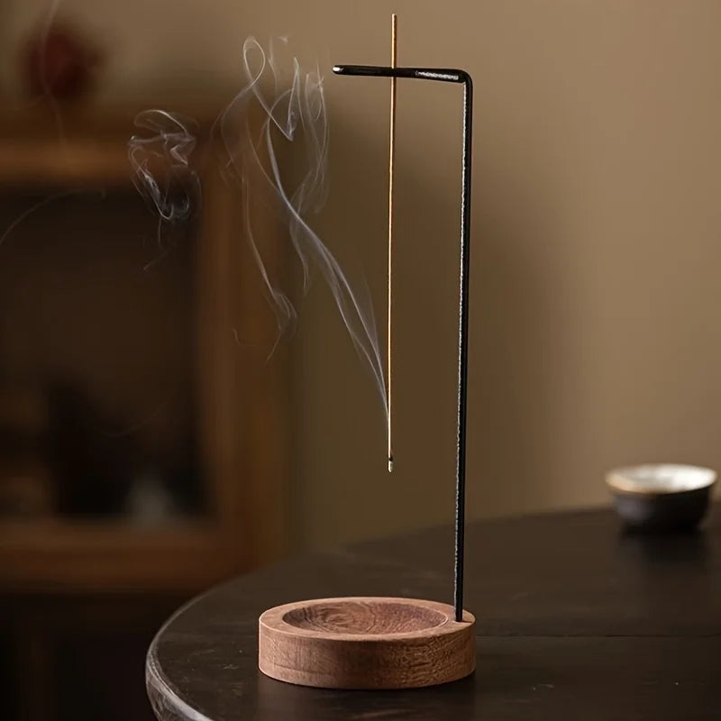 Quemador de incienso de madera, ideal para meditación y decoraciónAmbientadoresHome & Garden > Decor > Home Fragrance Accessories > Incense Holders