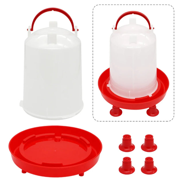 Bebedero automatico para aves de corralComederos