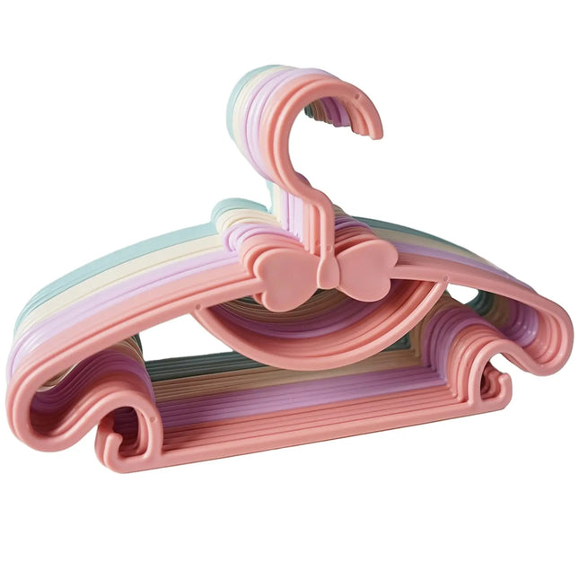 Children's hangers with bow tie design