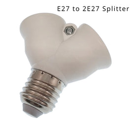 E27 to 2 E27 Adapter