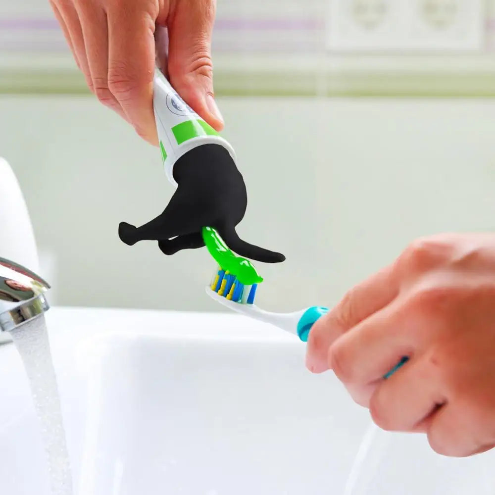 Toothpaste tube dispenser