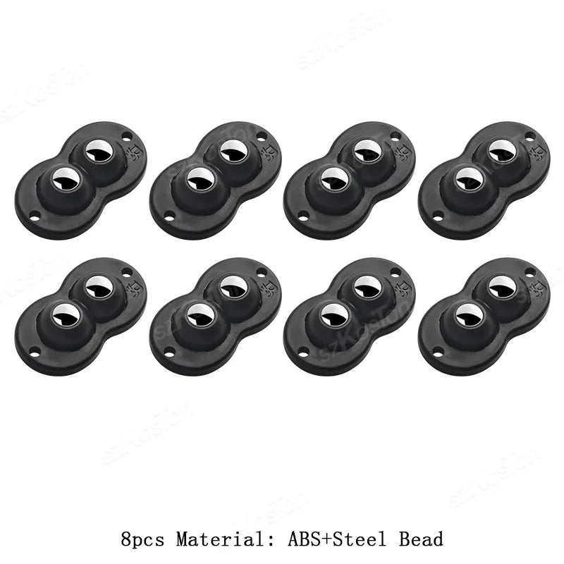 Mini ruedas adhesivas 360°, pack 4/8/16, para muebles y cajasRuedasHardware > Hardware Accessories > Casters