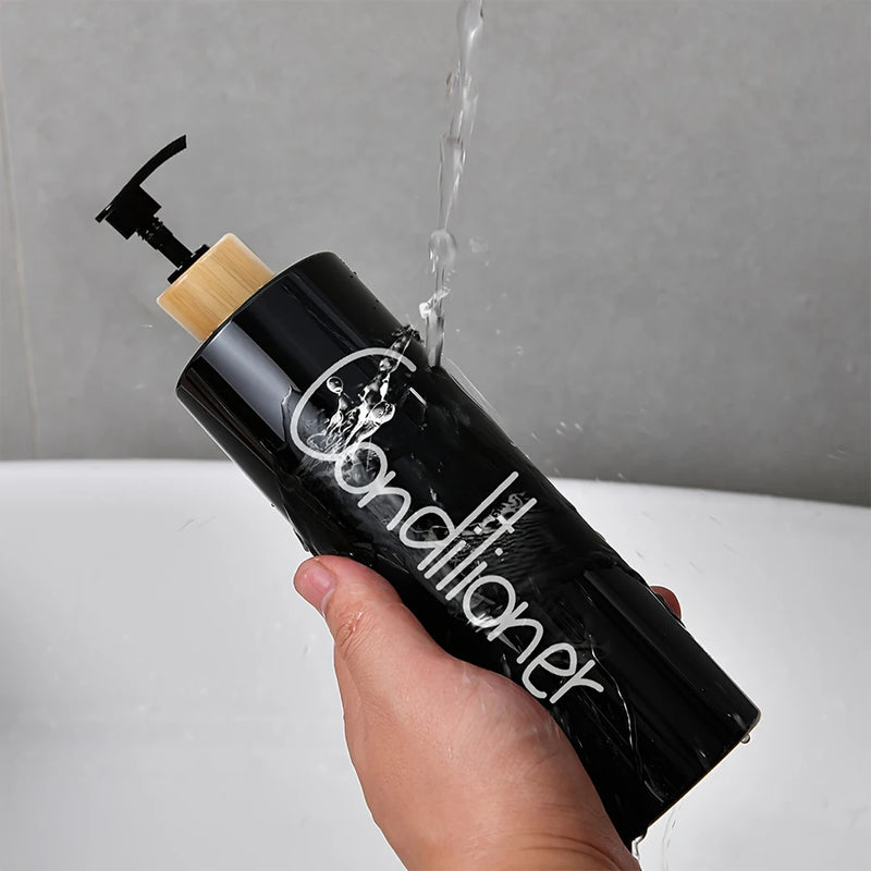 Pack de 3 botellas con dosificador para gel, champú y acondicionadorDispensadores de jabónHome & Garden > Bathroom Accessories > Soap & Lotion Dispensers