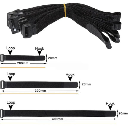 Reusable nylon cable tie straps