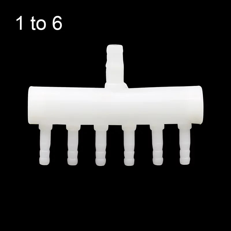 Conector divisor de manguera 8mm a 4mm para acuarios y jardínMangueras