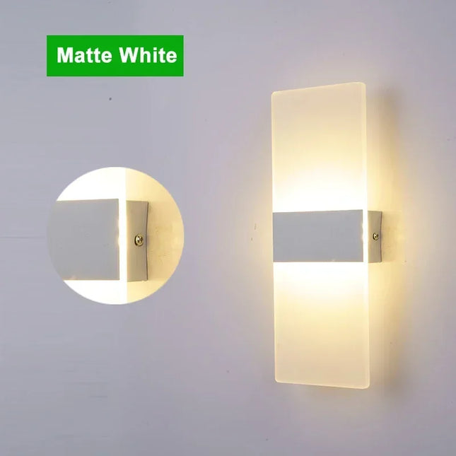 LED wall light