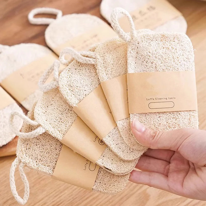 Esponja de luffa natural biodegradable | Doble capa para limpieza de cocina | Pack 1/5/10 unidadesEsponjasHome & Garden > Household Supplies > Household Cleaning Supplies > Sponges & Scouring Pads