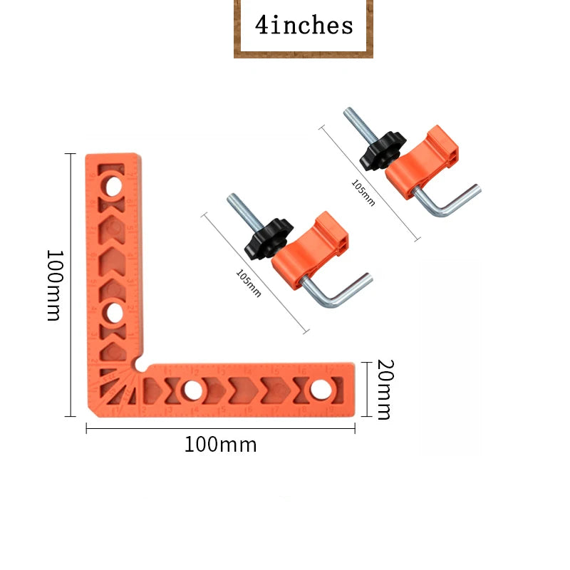 Set de abrazaderas de ángulo rectoAbrazaderasHardware > Tools > Tool Clamps & Vises