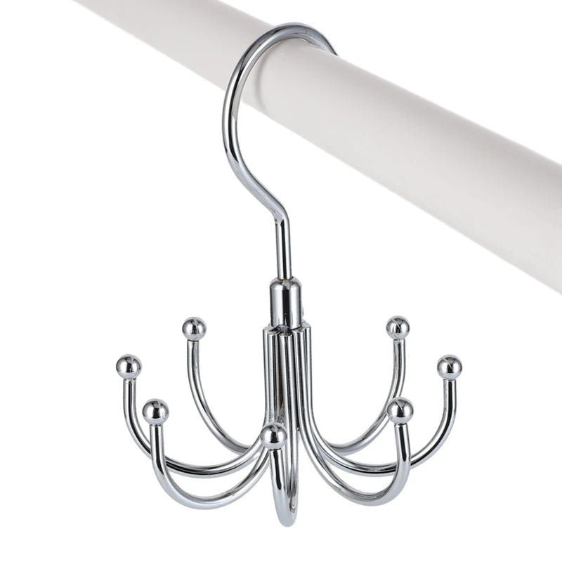 Percha multiusos de metal giratoria de 360 grados con 8 ganchosPerchasHome & Garden > Household Supplies > Storage & Organization > Clothing & Closet Storage > Closet Organizers & Garment Racks > Closet Organizers