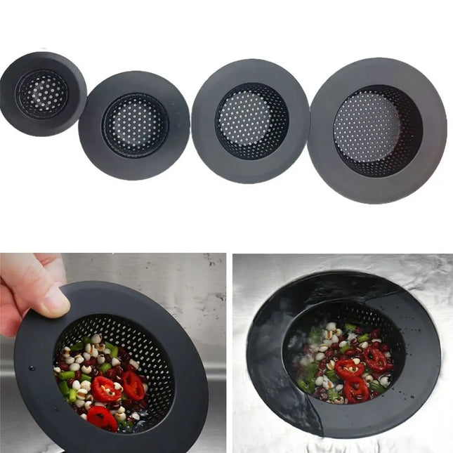 Stainless steel sink strainer