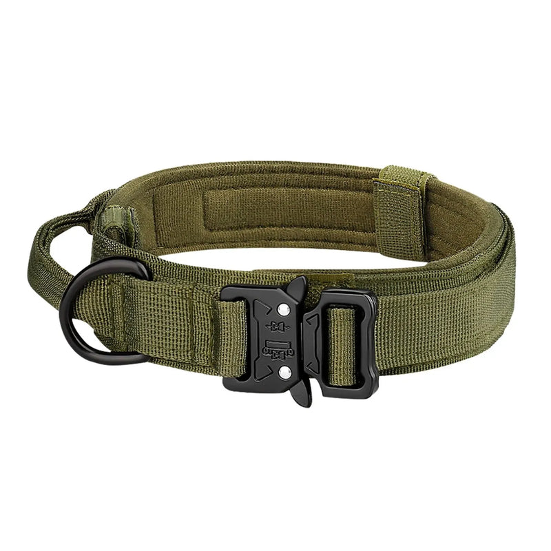 Collar táctico de nylon para perros medianos y grandesCollaresAnimals & Pet Supplies > Pet Supplies > Pet Collars & Harnesses > Standard Collars