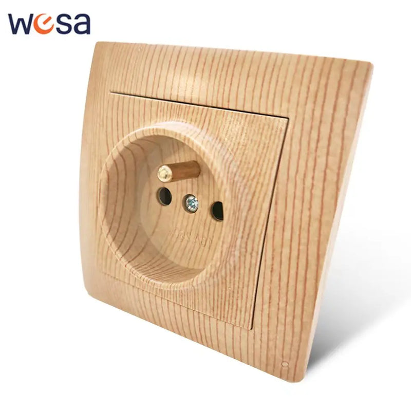 Interruptores y enchufes de estilo madera para paredEnchufes e interruptoresHardware > Power & Electrical Supplies > Power Outlets & Sockets > Wall Outlets