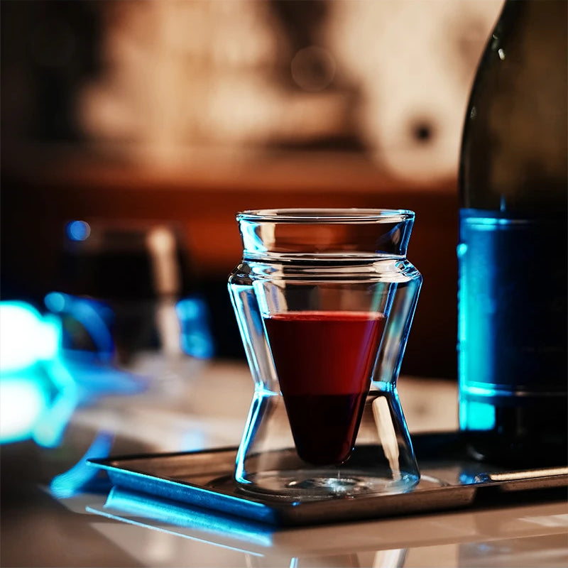 Vaso de cristal doble pared para caféVasosHome & Garden > Kitchen & Dining > Tableware > Drinkware > Tumblers