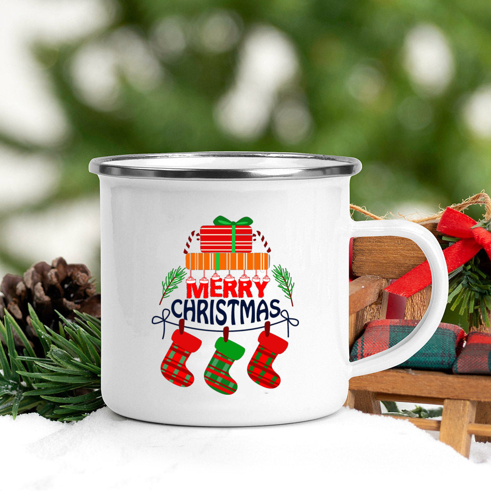 Tazas con estampados navideños