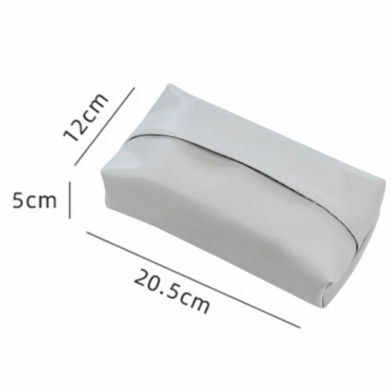 Caja de pañuelos de piel sintéticaCajas de pañuelos