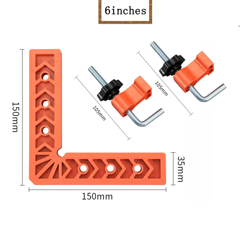Set de abrazaderas de ángulo rectoAbrazaderasHardware > Tools > Tool Clamps & Vises