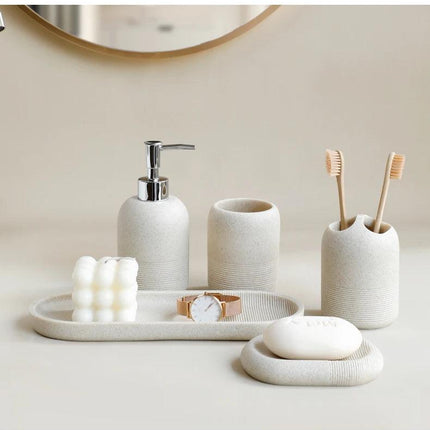 Ensemble d'accessoires de salle de bain 5 pièces