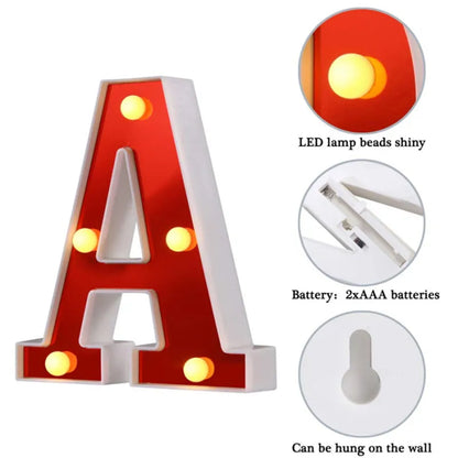 Luz LED de marquesina rojas