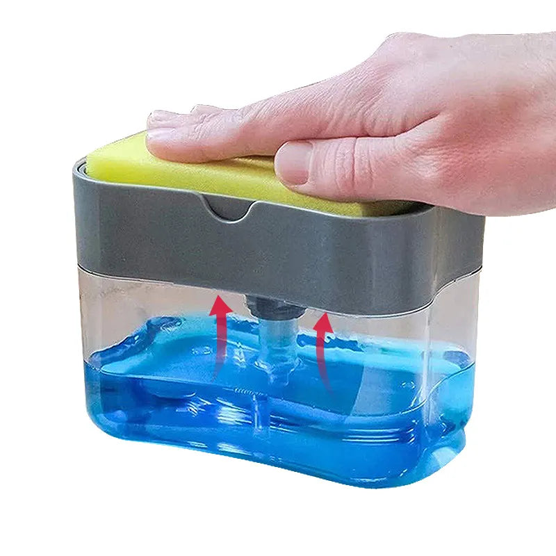 Dispensador de jabón liquido para esponja