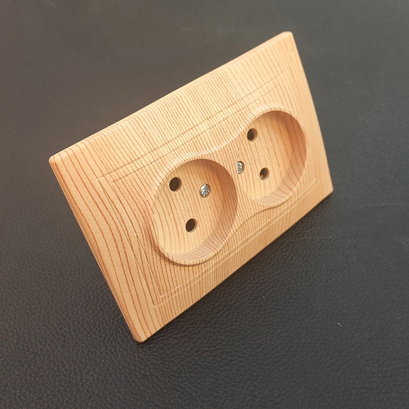 Interruptores y enchufes de estilo madera para paredEnchufes e interruptoresHardware > Power & Electrical Supplies > Power Outlets & Sockets > Wall Outlets