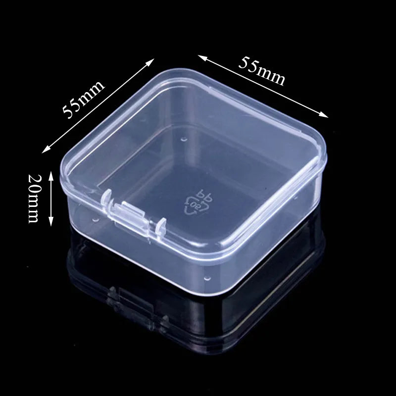 Mini Translucent Plastic Dustproof Storage Boxes