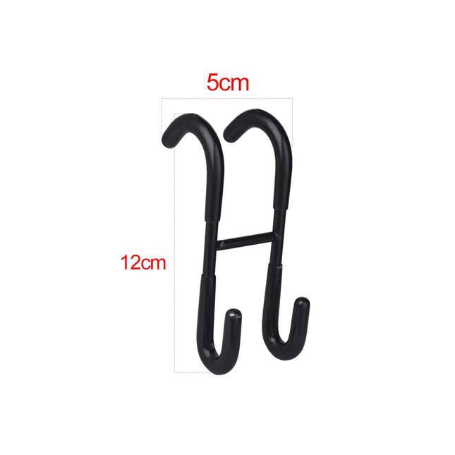 Escobilla de goma negra de 10", 12" o 14" | Raspador de ducha y ventanas de silicona con soportes y recambio, mango de acero inoxidableEscobillasHome & Garden > Household Supplies > Household Cleaning Supplies > Scrub Brushes