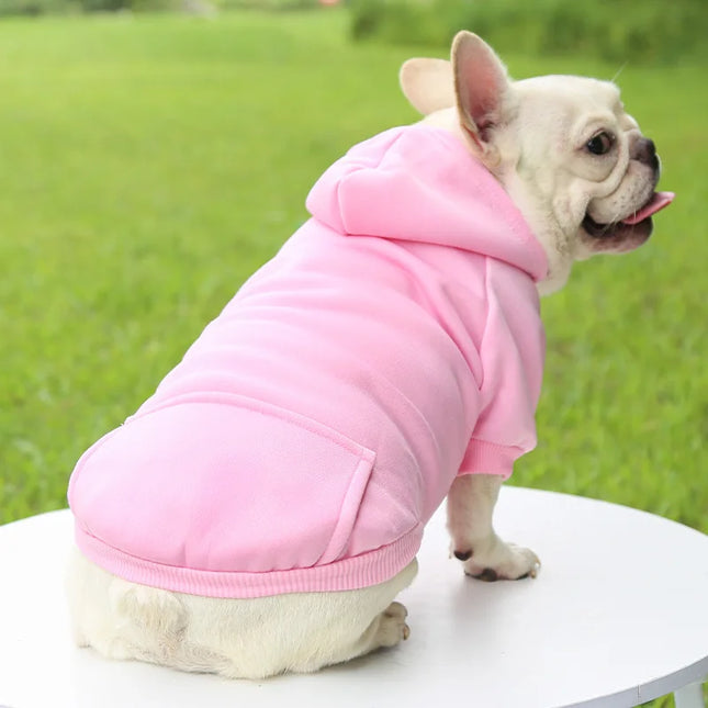 Sweat à capuche d'hiver pour animaux de compagnie