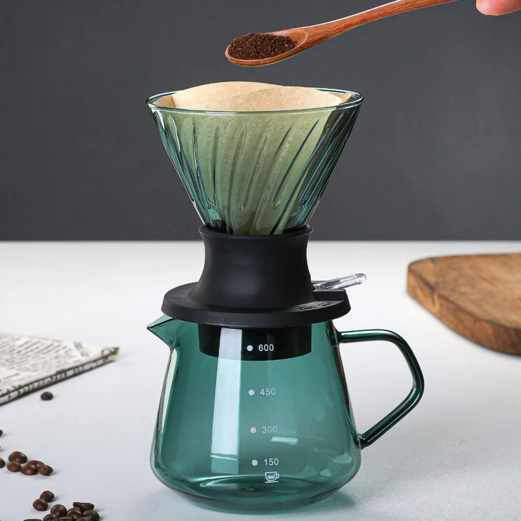 Glass Immersion Drip Coffee Machine