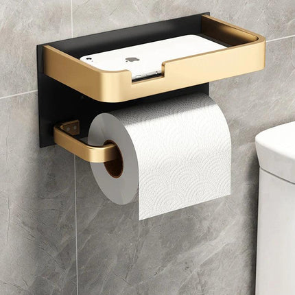 Porte-rouleau de papier toilette avec support