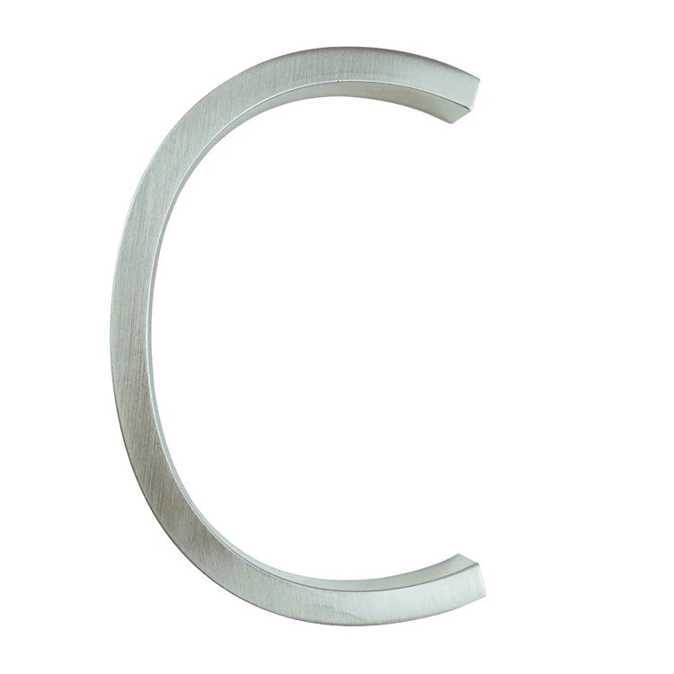 Números y letras flotantes para casasNúmeros