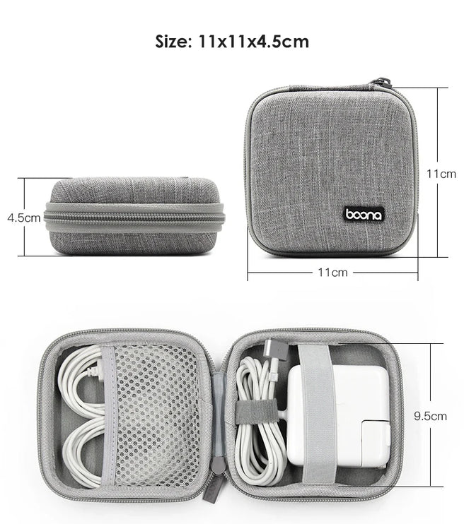 Mini Portable Hard Square Case for Digital Devices