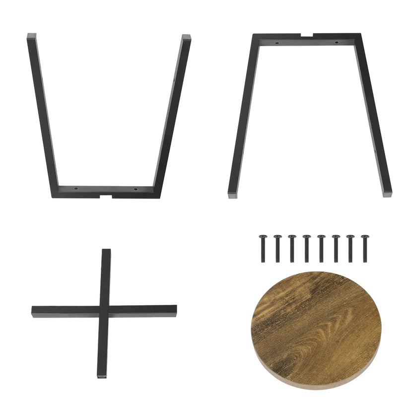 Set de 2 sillas estilo industrial con patas metálicasSillasFurniture > Chairs > Table & Bar Stools > Bar Stools