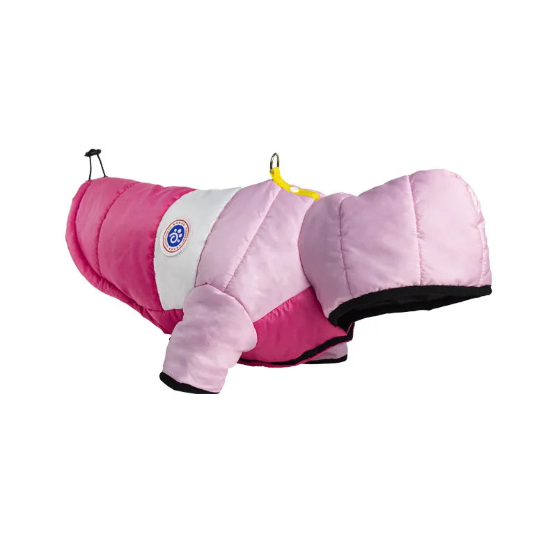 Chaqueta multicolor de invierno cálida e impermeable para perrosRopaAnimals & Pet Supplies > Pet Supplies > Pet Apparel > Pet Coats