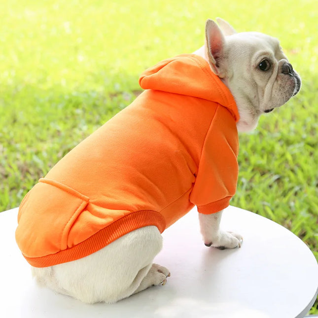 Sweat à capuche d'hiver pour animaux de compagnie