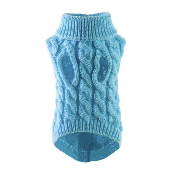 Knitted sweater for dogs