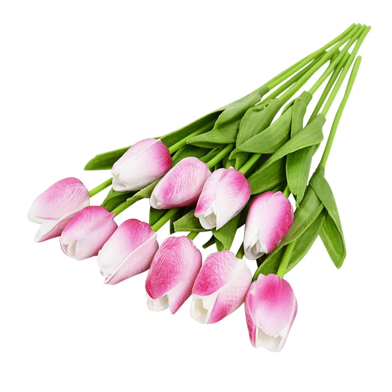 Tulipanes artificiales pack 10 unidadesFlores artificialesHome & Garden > Decor > Artificial Flora > Artificial Flowering Plants
